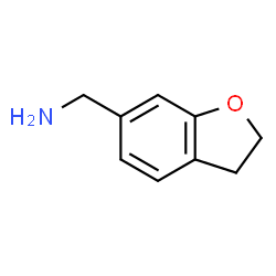 ChemSpider 2D Image | (2,3-Dihydrobenzofuran-6-yl)methanamine | C9H11NO