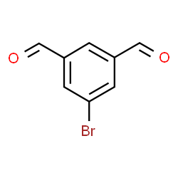 ChemSpider 2D Image | 5-Bromoisophthalaldehyde | C8H5BrO2