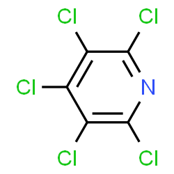 ChemSpider 2D Image | Pentachloropyridine | C5Cl5N