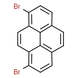 ChemSpider 2D Image | 1,8-Dibromopyrene | C16H8Br2