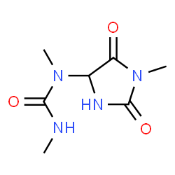 ChemSpider 2D Image | 3,6,8-Trimethylallantoin | C7H12N4O3