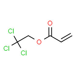 ChemSpider 2D Image | 2,2,2-Trichloroethyl acrylate | C5H5Cl3O2