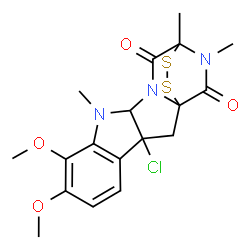 ChemSpider 2D Image | UNII:52F9L5D233 | C18H20ClN3O4S2