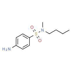 ChemSpider 2D Image | 4-Amino-N-butyl-N-methylbenzenesulfonamide | C11H18N2O2S