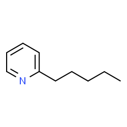 ChemSpider 2D Image | 2-Pentylpyridine | C10H15N