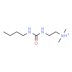 ChemSpider 2D Image | 2-[(Butylcarbamoyl)amino]-N,N-dimethylethanaminium | C9H22N3O