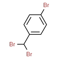 ChemSpider 2D Image | 1-Bromo-4-(dibromomethyl)benzene | C7H5Br3