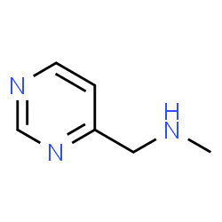 ChemSpider 2D Image | N-Methyl-1-(4-pyrimidinyl)methanamine | C6H9N3