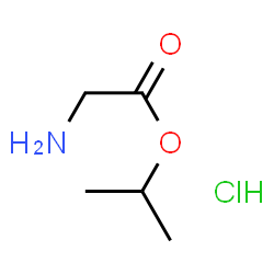 ChemSpider 2D Image | isopropyl 2-aminoacetate hydrochloride | C5H12ClNO2