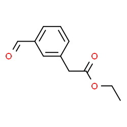 ChemSpider 2D Image | Ethyl (3-formylphenyl)acetate | C11H12O3