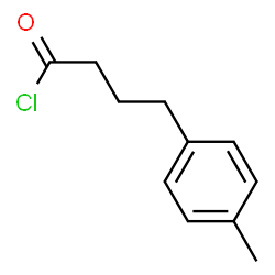 ChemSpider 2D Image | 4-(4-Methylphenyl)butanoyl chloride | C11H13ClO