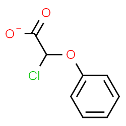 ChemSpider 2D Image | Chloro(phenoxy)acetate | C8H6ClO3