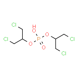 ChemSpider 2D Image | Bis(1,3-dichloro-2-propyl) phosphate | C6H11Cl4O4P