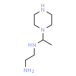 ChemSpider 2D Image | N-[1-(1-Piperazinyl)ethyl]-1,2-ethanediamine | C8H20N4