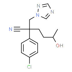 ChemSpider 2D Image | MYCLOBUTANIL HYDROXIDE | C15H17ClN4O