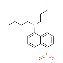 ChemSpider 2D Image | N,N-dibutyl-5-(dioxo-$l^{5}-sulfanyl)naphthalen-1-amine | C18H24NO2S