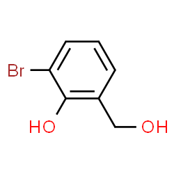 ChemSpider 2D Image | 2-Bromo-6-(hydroxymethyl)phenol | C7H7BrO2