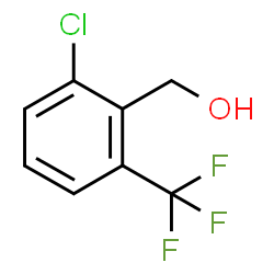 ChemSpider 2D Image | 2-Chloro-6-(trifluoromethyl)benzyl alcohol | C8H6ClF3O