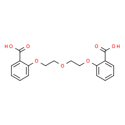ChemSpider 2D Image | 2,2'-[Oxybis(2,1-ethanediyloxy)]dibenzoic acid | C18H18O7