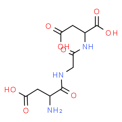 ChemSpider 2D Image | asp-gly-asp | C10H15N3O8