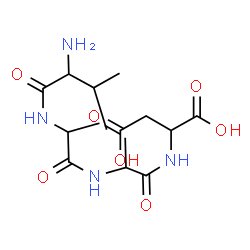 ChemSpider 2D Image | val-ala-ala-asp | C15H26N4O7
