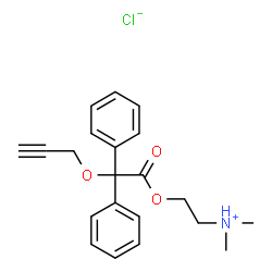 ChemSpider 2D Image | Pargeverine hydrochloride | C21H24ClNO3