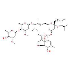 ChemSpider 2D Image | Avermectin B1b | C47H70O14