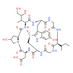 ChemSpider 2D Image | b-Amanitin | C39H53N9O15S