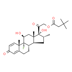 ChemSpider 2D Image | DEXAMETHASONE TEBUTATE | C28H39FO6