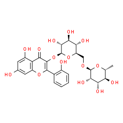 ChemSpider 2D Image | datiscoside | C27H30O15