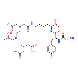 ChemSpider 2D Image | PENDETIDE | C31H47N7O14