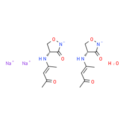 ChemSpider 2D Image | Pentizidone sodium hydrate hemihydrate | C16H24N4Na2O7
