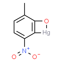 ChemSpider 2D Image | Nitromersol | C7H5HgNO3