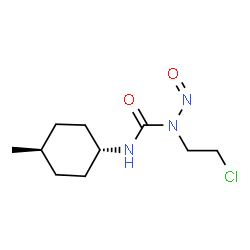 ChemSpider 2D Image | 1-(2-Chloroethyl)-3-(trans-4-methylcyclohexyl)-1-nitrosourea | C10H18ClN3O2