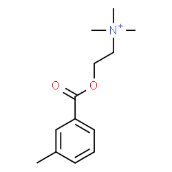 ChemSpider 2D Image | 3-Toluoyl choline | C13H20NO2