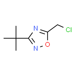 ChemSpider 2D Image | 3-tert-butyl-5-(chloromethyl)-1,2,4-oxadiazole | C7H11ClN2O