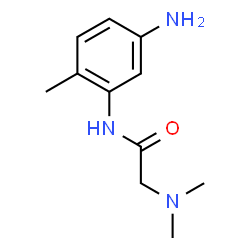 ChemSpider 2D Image | N-(5-amino-2-methylphenyl)-2-(dimethylamino)acetamide | C11H17N3O