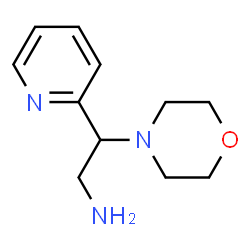 ChemSpider 2D Image | (2-morpholin-4-yl-2-pyridin-2-ylethyl)amine | C11H17N3O
