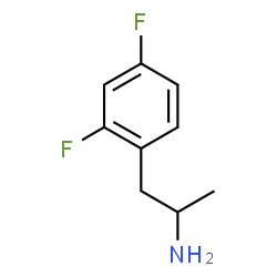 ChemSpider 2D Image | 1-(2,4-Difluorophenyl)-2-propanamine | C9H11F2N