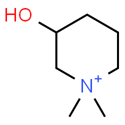 ChemSpider 2D Image | 3-Hydroxy-1,1-dimethylpiperidinium | C7H16NO
