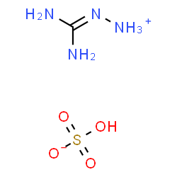 ChemSpider 2D Image | Carbazamidine sulfate | CH8N4O4S