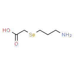 ChemSpider 2D Image | [(3-Aminopropyl)selanyl]acetic acid | C5H11NO2Se