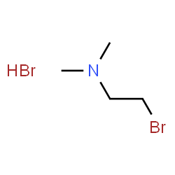 ChemSpider 2D Image | (2-bromoethyl)dimethylamine hydrobromide | C4H11Br2N