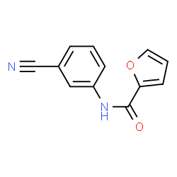 ChemSpider 2D Image | N-(3-Cyanophenyl)-2-furamide | C12H8N2O2