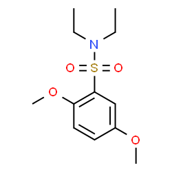 ChemSpider 2D Image | N,N-Diethyl-2,5-dimethoxybenzenesulfonamide | C12H19NO4S