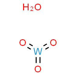 ChemSpider 2D Image | Trioxotungsten hydrate (1:1) | H2O4W