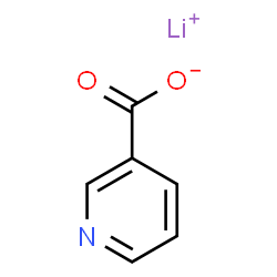 ChemSpider 2D Image | Lithium nicotinate | C6H4LiNO2