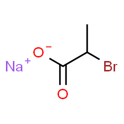 ChemSpider 2D Image | Sodium 2-bromopropanoate | C3H4BrNaO2