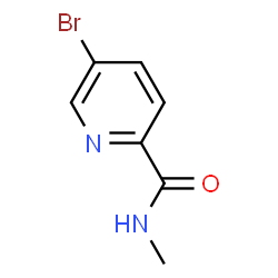 ChemSpider 2D Image | N-Methyl 5-bromopicolinamide | C7H7BrN2O