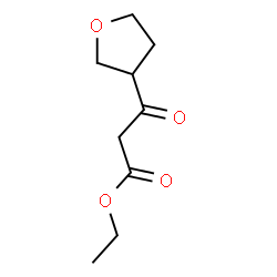 ChemSpider 2D Image | ethyl 3-(tetrahydrofuran-3-yl)-3-oxopropanoate | C9H14O4